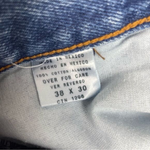 Members Mark Relaxed Fit Denim Jeans Men’s Size 38 - Picture 8 of 8